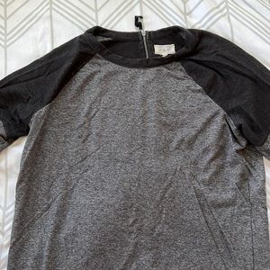 Lou & Grey pull over with zipper detail in the back